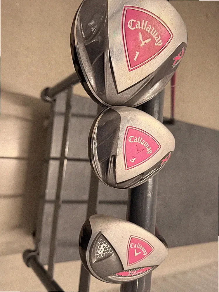 Callaway XJ Series Junior 7 Club Set RH J-REG Flex Graphite Pink/Gray/Black