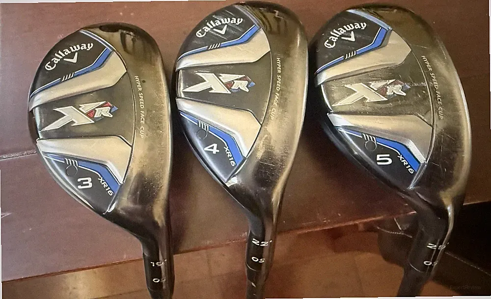Callaway XR 16 # 3,4,5 Hybrids -Senior A Flex =FUBUKI AT 50-Graphite Shaft