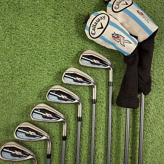 Callaway XR Combo Hybrid Iron Set 4H 5H 6-PW SW Project X 4.0 Ladies Womens Flex