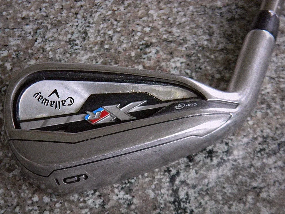 Callaway Xr Left Handed 6 Iron with UST Mamiya Recoil 660 F3 Regular Flex Shaft