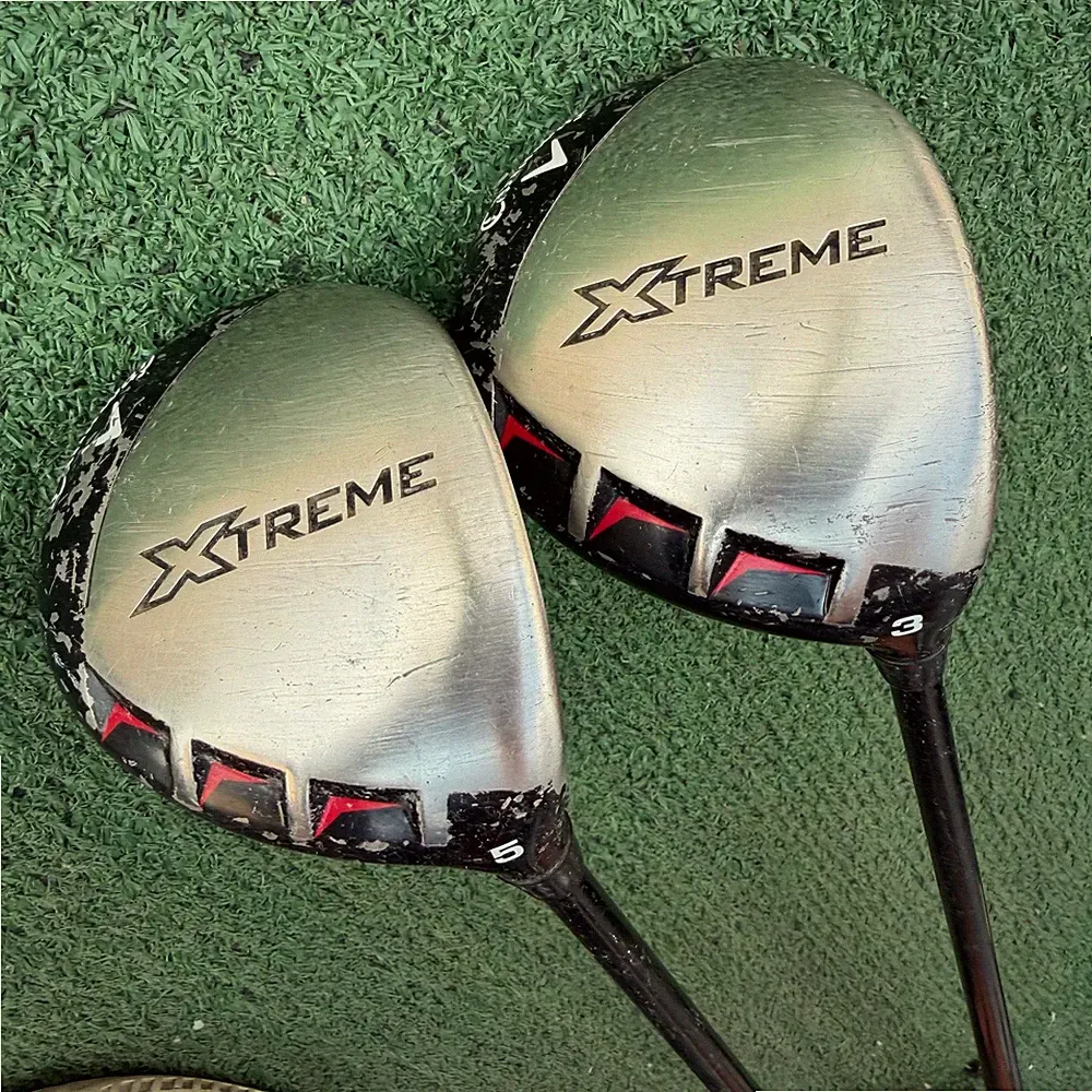 Callaway Xtreme Fairway Woods 3 & 5 Graphite Regular Flex Golf Club Set