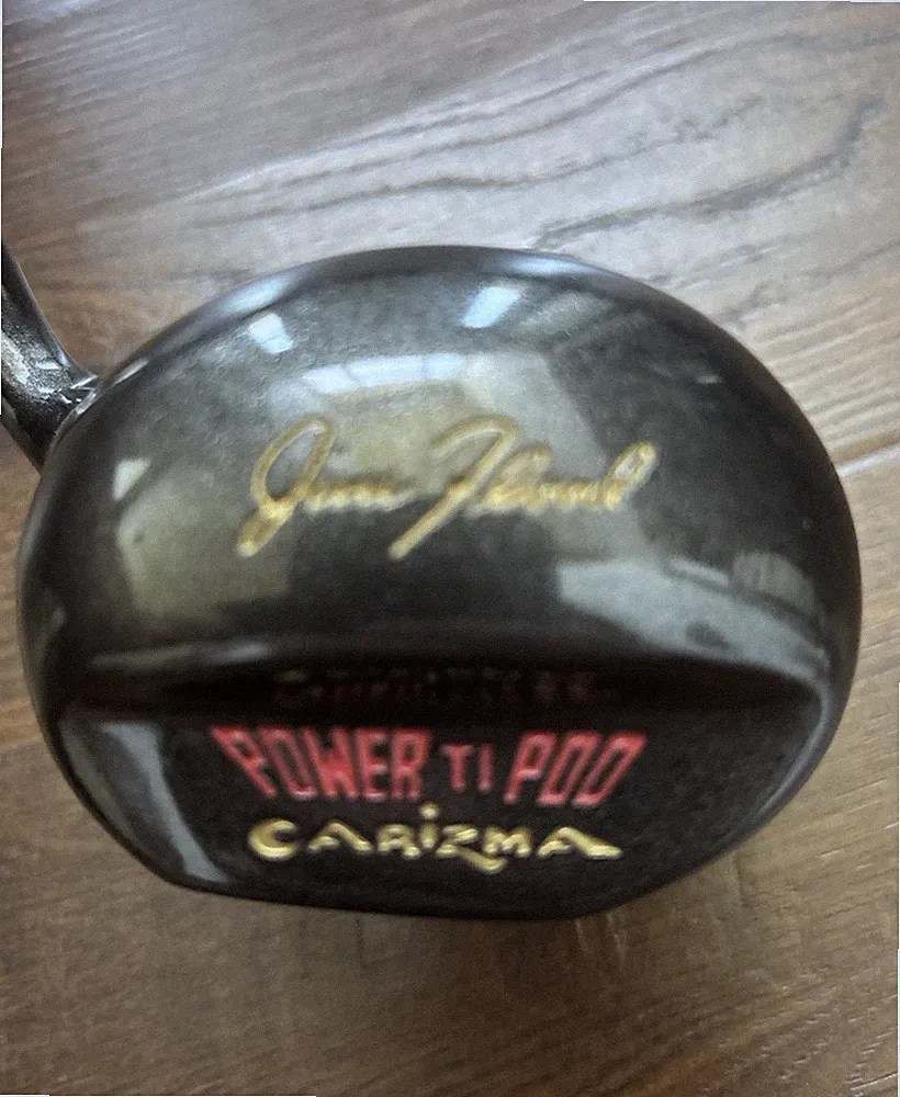Carizma Power Ti-Pod Golf Driver Golf Club 45” With Head Cover Lamkin Grip
