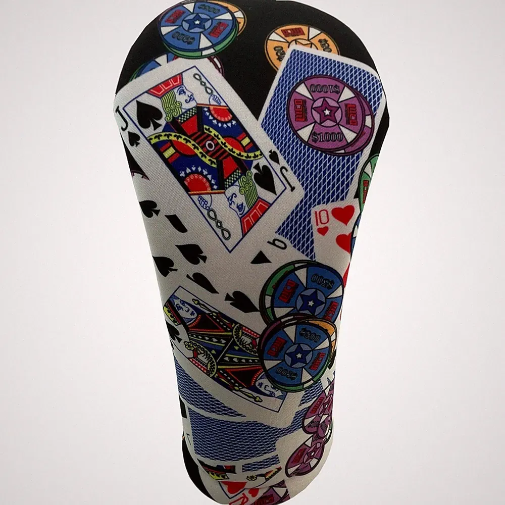 Casino Themed Golf Club Head Covers American Made