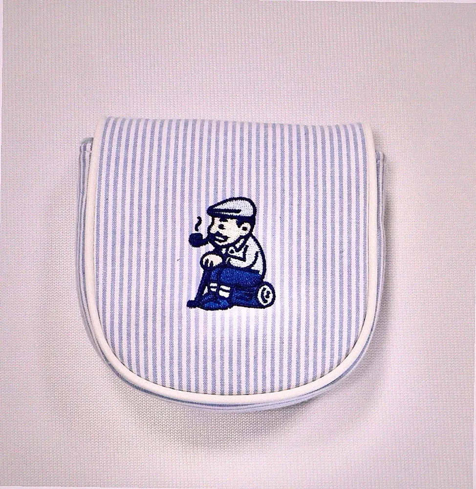 Center-Shaft Golf Putter Headcover, LAB DF3, Classic Sunday Stripes