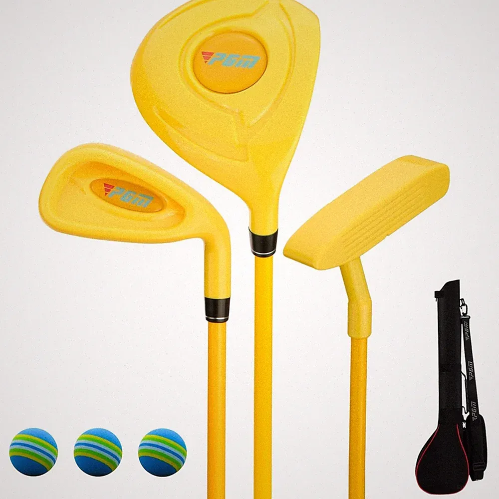 Children's Golf Club Set for Kids 3 Piece Training Junior Beginner Boys Girls