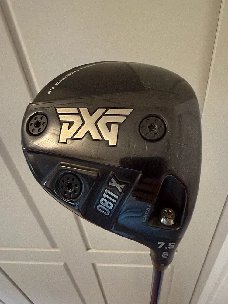 Clean! PXG 0811 X Gen4 Driver 7.5 Degree Riptide 5.5 R Flex Shaft Golf Club RH