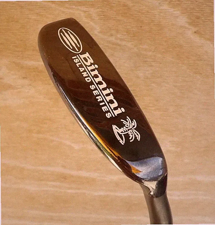 CLEAN RIFE BIMINI ISLAND SERIES PVD PUTTER 34" INCHES RIGHT HANDED TROPICAL