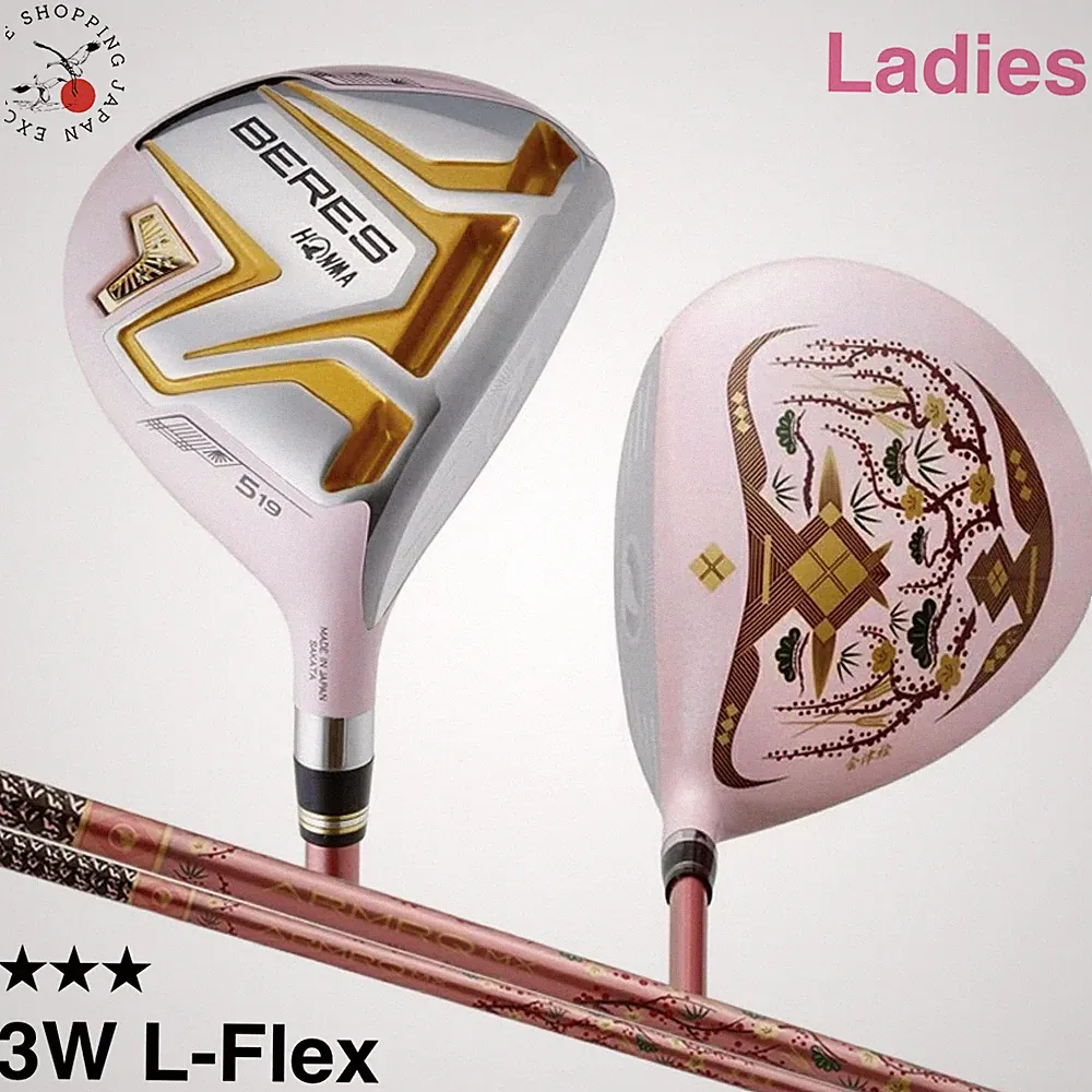 Clearance HONMA BERES 08 2021 AIZU Ladies Fairway Wood 3W L-Flex ARMRQ MX 3Star