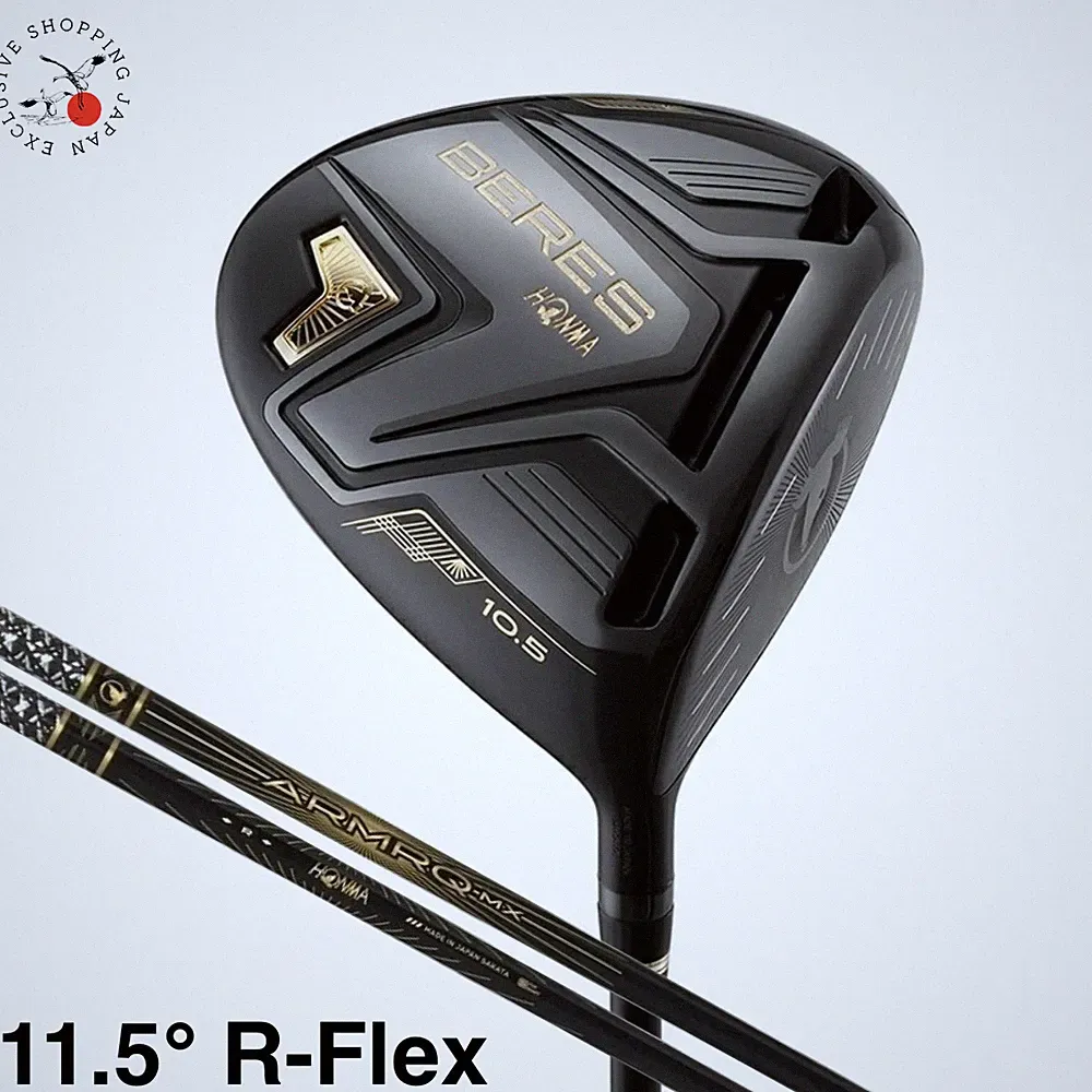Clearance HONMA BERES 08 2021 BLACK Driver 11.5° R-Flex ARMRQ MX BK Graphite Men