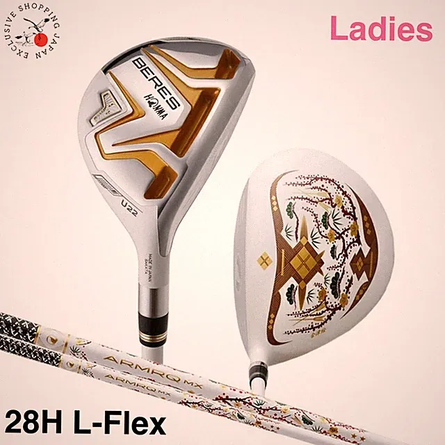 Clearance HONMA BERES 08 AIZU Ladies Hybrid Utility 28H L-Flex ARMRQ MX 2Star RH