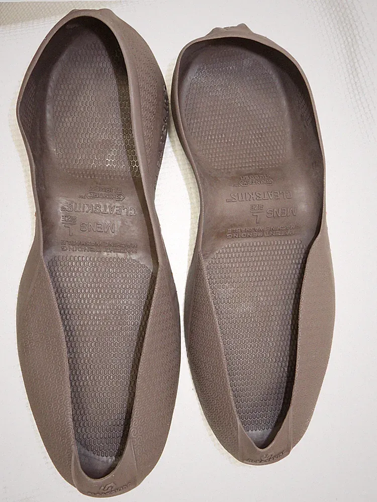 CLEATSKINS GOLF Cover for Golf Cleats Large 9 9.5 10 10.5 11 Dark Brown Unisex