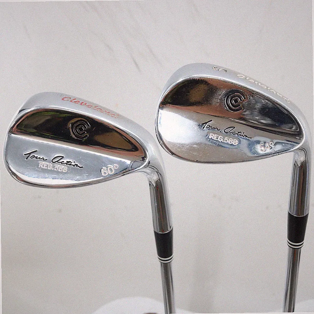 Cleveland 588 Tour Satin Chrome Wedge Set 54 & 60 Deg Steel Right Hand S-164122