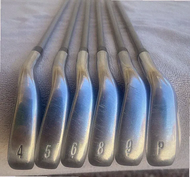 Cleveland 588 TT Iron Set 4,5,6,8,9, & PW. RH, Upgraded Steel/Fiber Reg Shaft