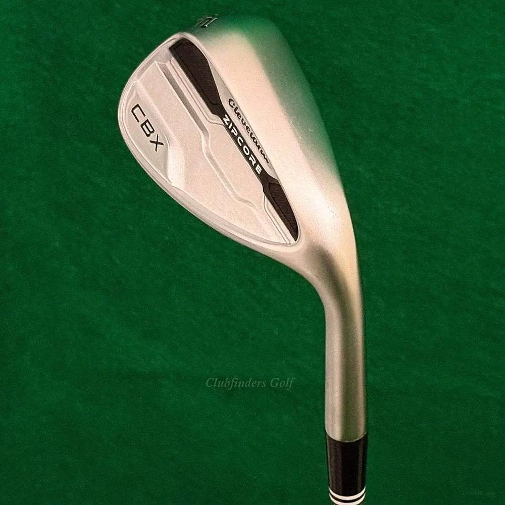 Cleveland CBX Zipcore Chrome 52-11 52° Gap Wedge DG 115 Spinner TI Wedge Flex