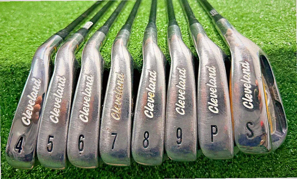 Cleveland CG Gold MCT Iron Set 4-PW+SW 78g Regular Graphite / VGC / sa6914