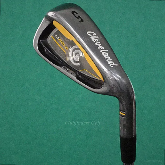 Cleveland CG Gold Single 5 Iron Factory ActionLight Flighted Steel Stiff