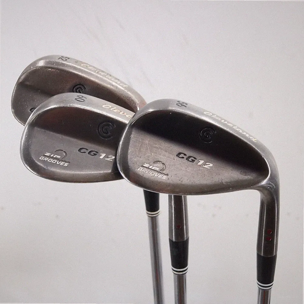 Cleveland CG10/CG12 Black Pearl Wedge Set 52, 56.14, 60.04 Deg Steel RH S-163569