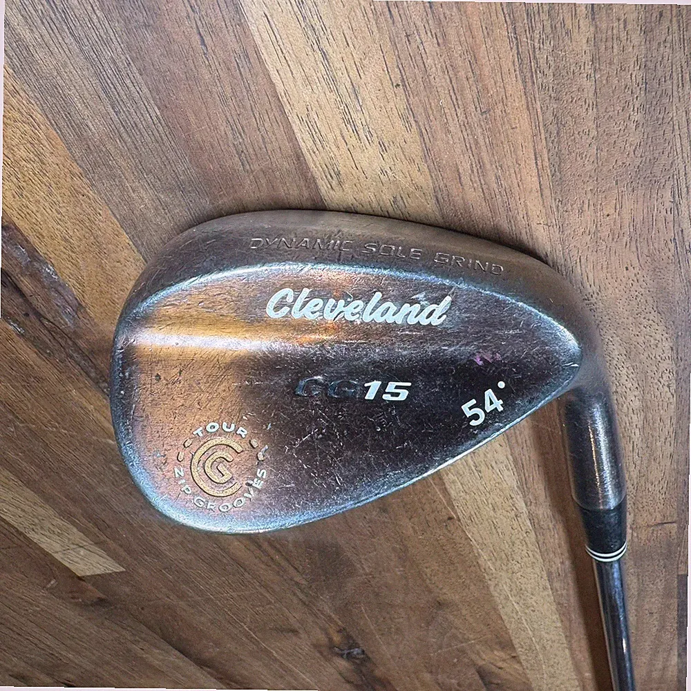 Cleveland CG15 54 Degree Sand Wedge Right Hand Steel Wedge Flex Shaft 38”