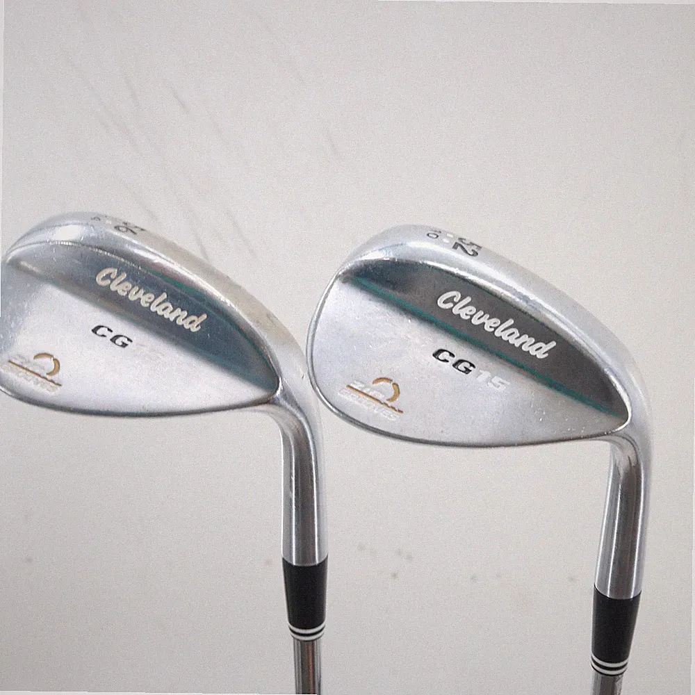 Cleveland CG15 Satin Chrome Gap & Sand Wedge Set 52 & 56 Deg Steel RH S-163587