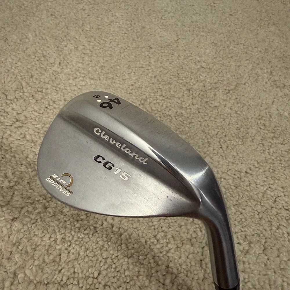 Cleveland CG15 Steel 46° 8 Bounce Traction Wedge Flex 36" Zip Grooves RH