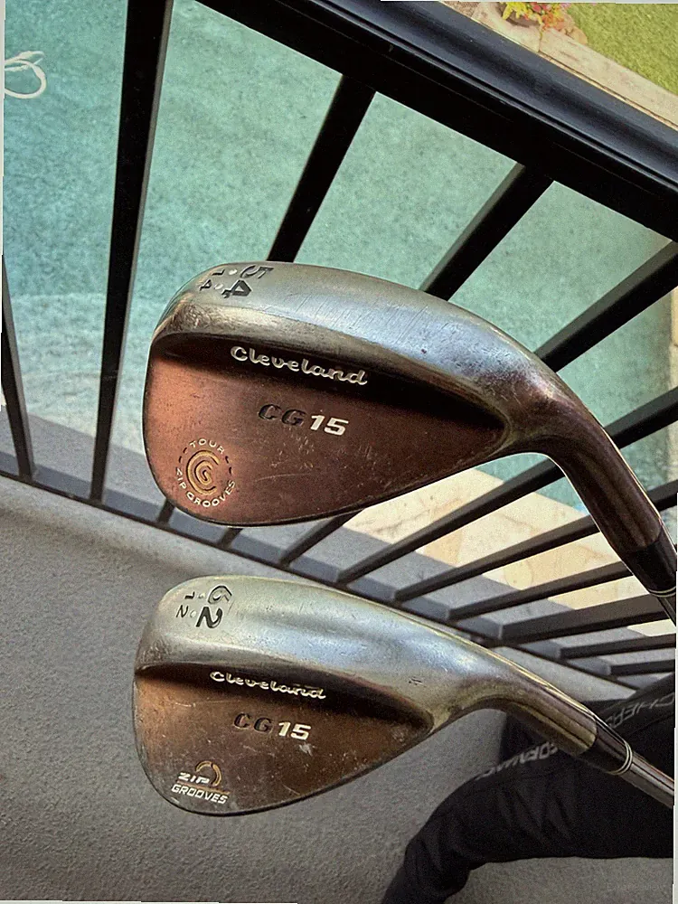 Cleveland CG15 Wedge Set 52° & 60° Tour Zip Grooves Used Golf Clubs