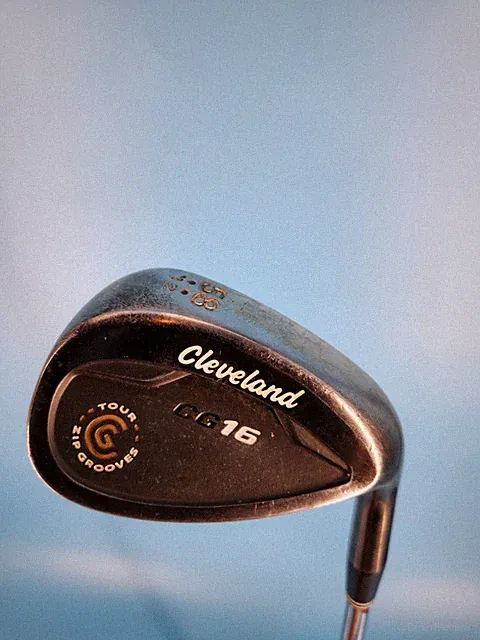 Cleveland CG16 Black Zip Groove 58* 12 Bounce Traction Wedge Steel RH 35”
