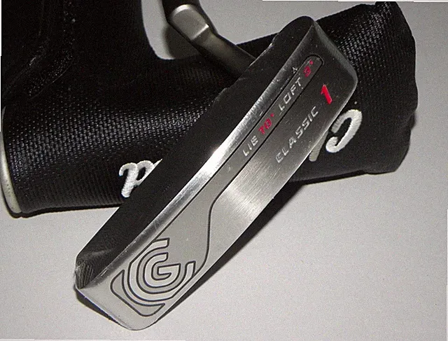Cleveland Classic #1 Blade Putter 35" - Excellent Condition - RH w/Headcover
