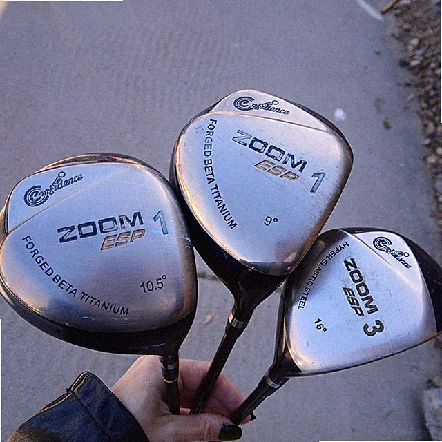 Cleveland Confidence Wood Set - Zoom ESP Titanium Drivers 10.5 & 9 & 3 Wood Lady