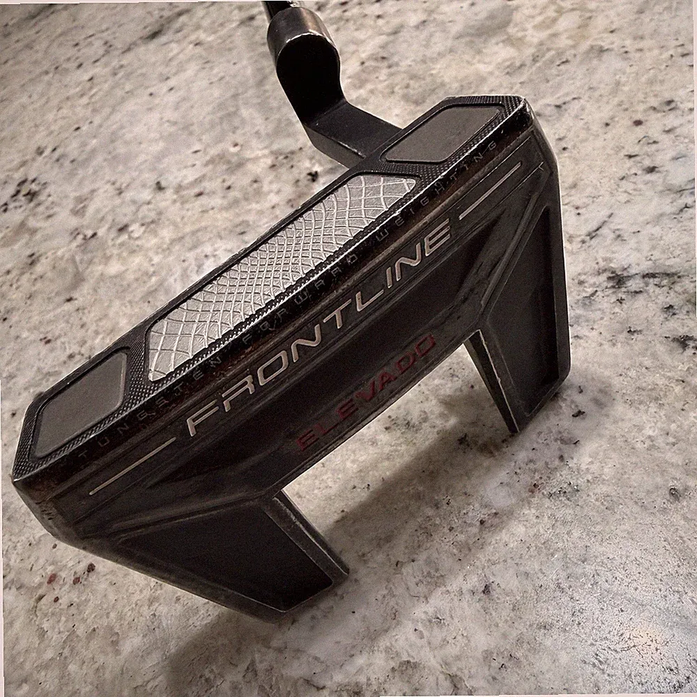 Cleveland Frontline Elevado Plumber's Neck 35" Putter Slight Arc Lamkin Sink Fit