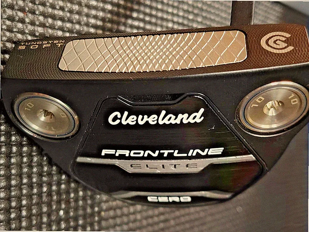 CLEVELAND FRONTLINE ELITE CERO PUTTER 35" RH W/COVER MINT MALLET