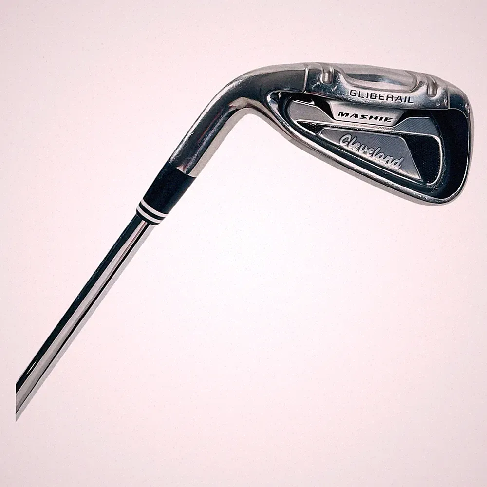 Cleveland Gliderail Mashie 6 Iron Demo Flight Speed Steel Shaft 38" Left-Handed