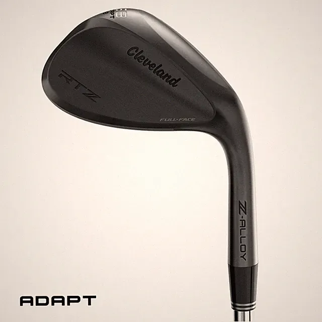 Cleveland Golf 2025 RTZ Adapt Wedge Black Satin Finish - NEW - Pick Loft & Hand