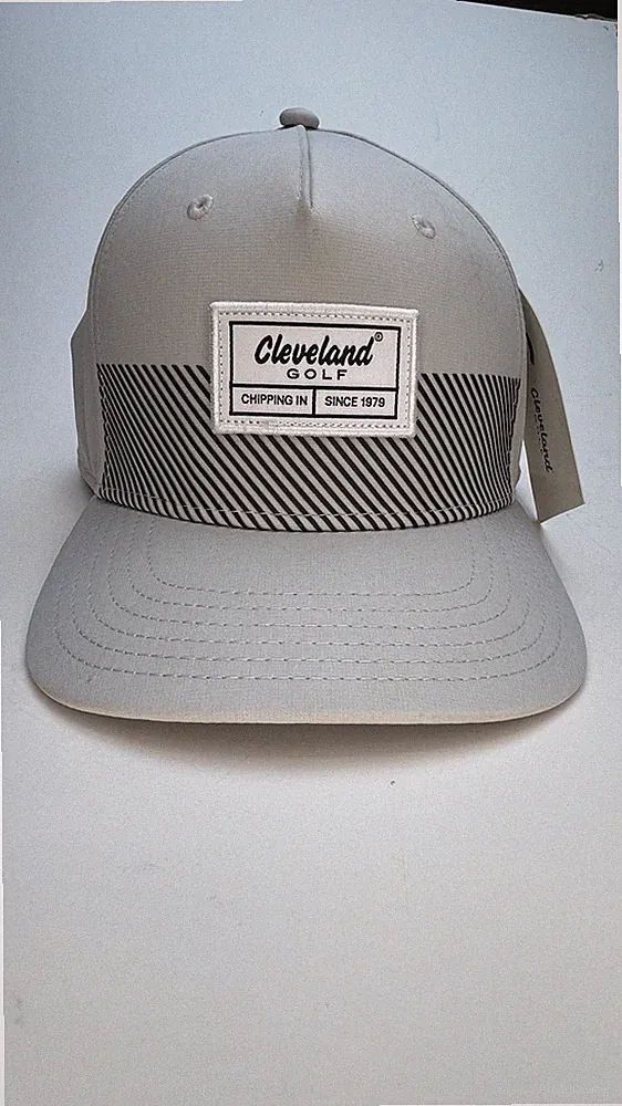 Cleveland Golf Chipping In Snapback Hat Cap Adjustable White