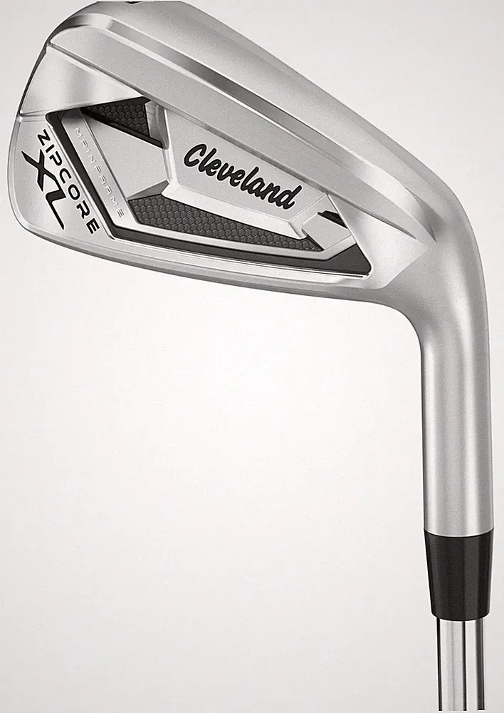 Cleveland Golf Club ZipCore XL 4-PW Iron Set Stiff Steel FST KBS Tour Lite Mint