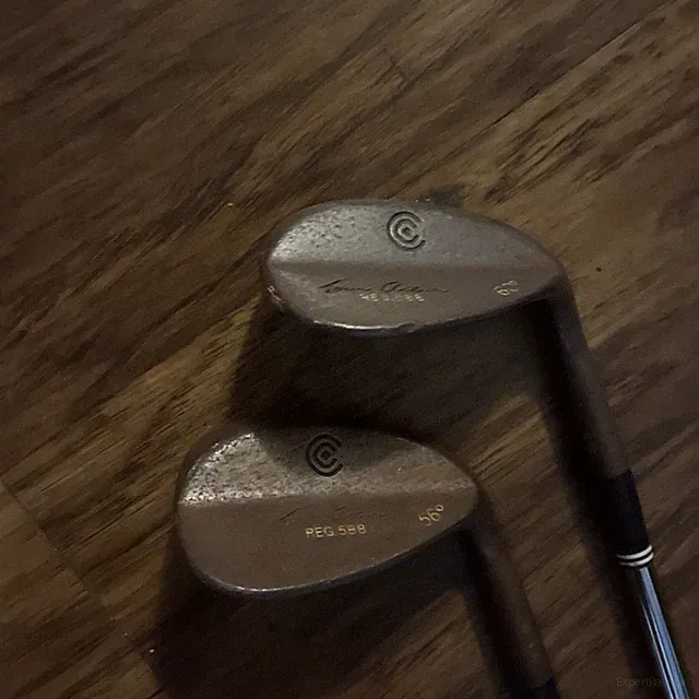 Cleveland Golf Tour Action Reg. 588 RTG 56° and 60° Raw Finish Wedge Pair