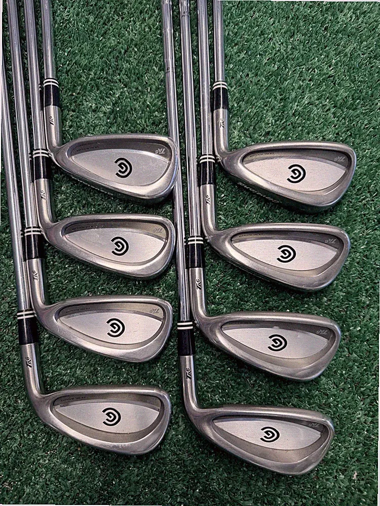 Cleveland Golf Tour Action TA6 Iron Set Steel Shaft Stiff Flex RH Clubs 3-9 + PW
