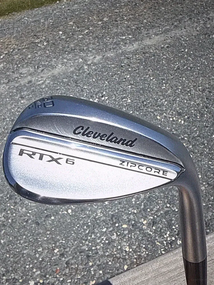 Cleveland Golf Zipcore RTX 6 60*10 MID Lob Wedge DG Spinner