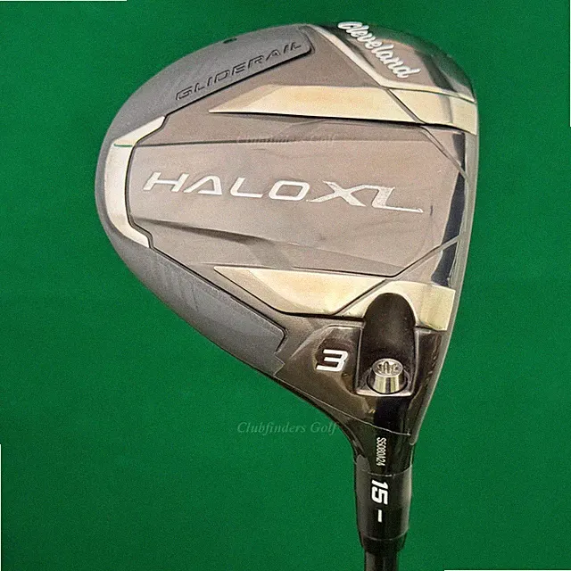 Cleveland Halo XL 15° Fairway 3 Wood Tensei Blue 55-S Graphite Stiff w/HC