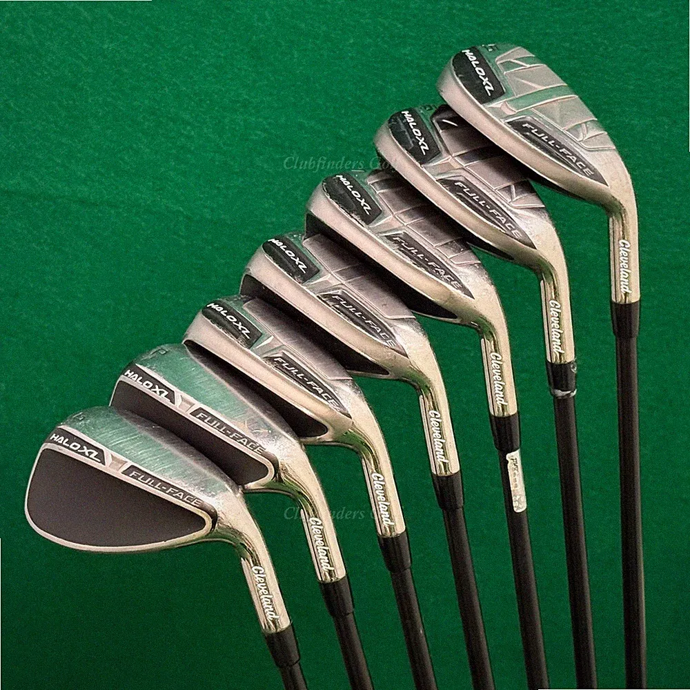 Cleveland Halo XL Full Face 5-GW Iron Set UST Helium 60I F2 Graphite Seniors
