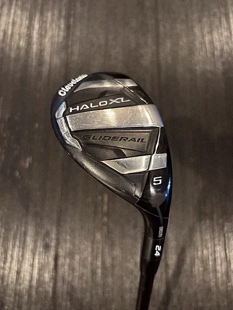Cleveland Halo XL Gliderail 5 Hybrid - 24 Degree - Regular - Graphite - Righty