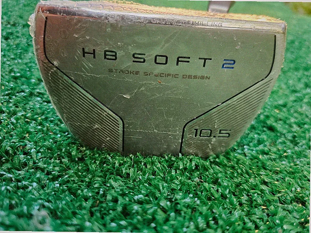 Cleveland HB SOFT 2 #10.5 Putter Steel Shaft Slight Arc Milled Face 35"