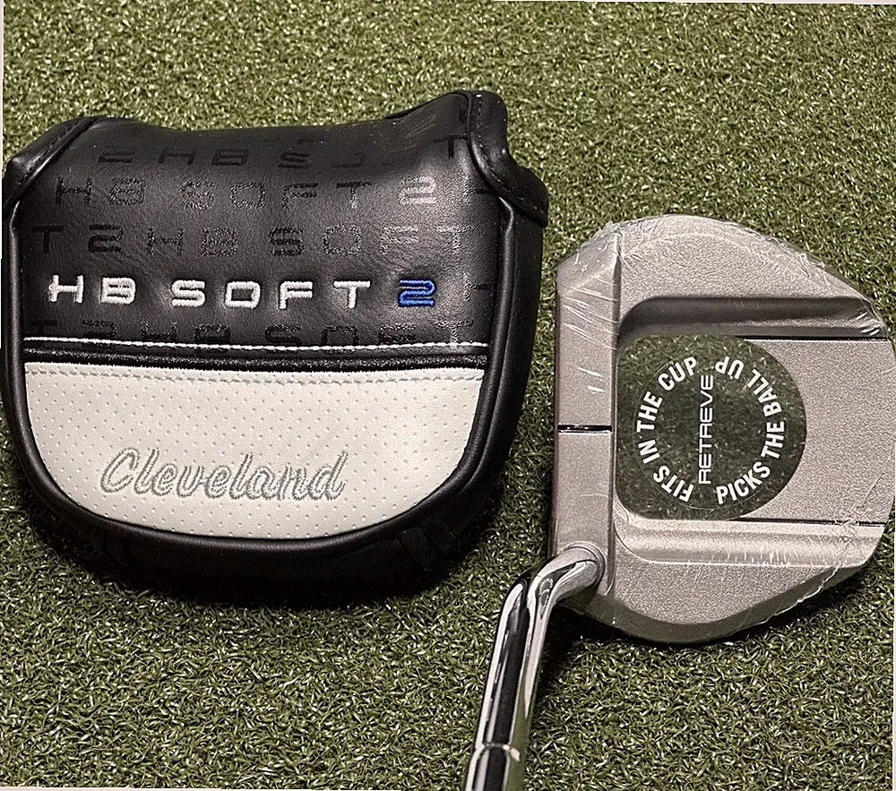 Cleveland HB Soft 2 Retreve Putter Right Hand Steel 34" w/ Headcover NEW
