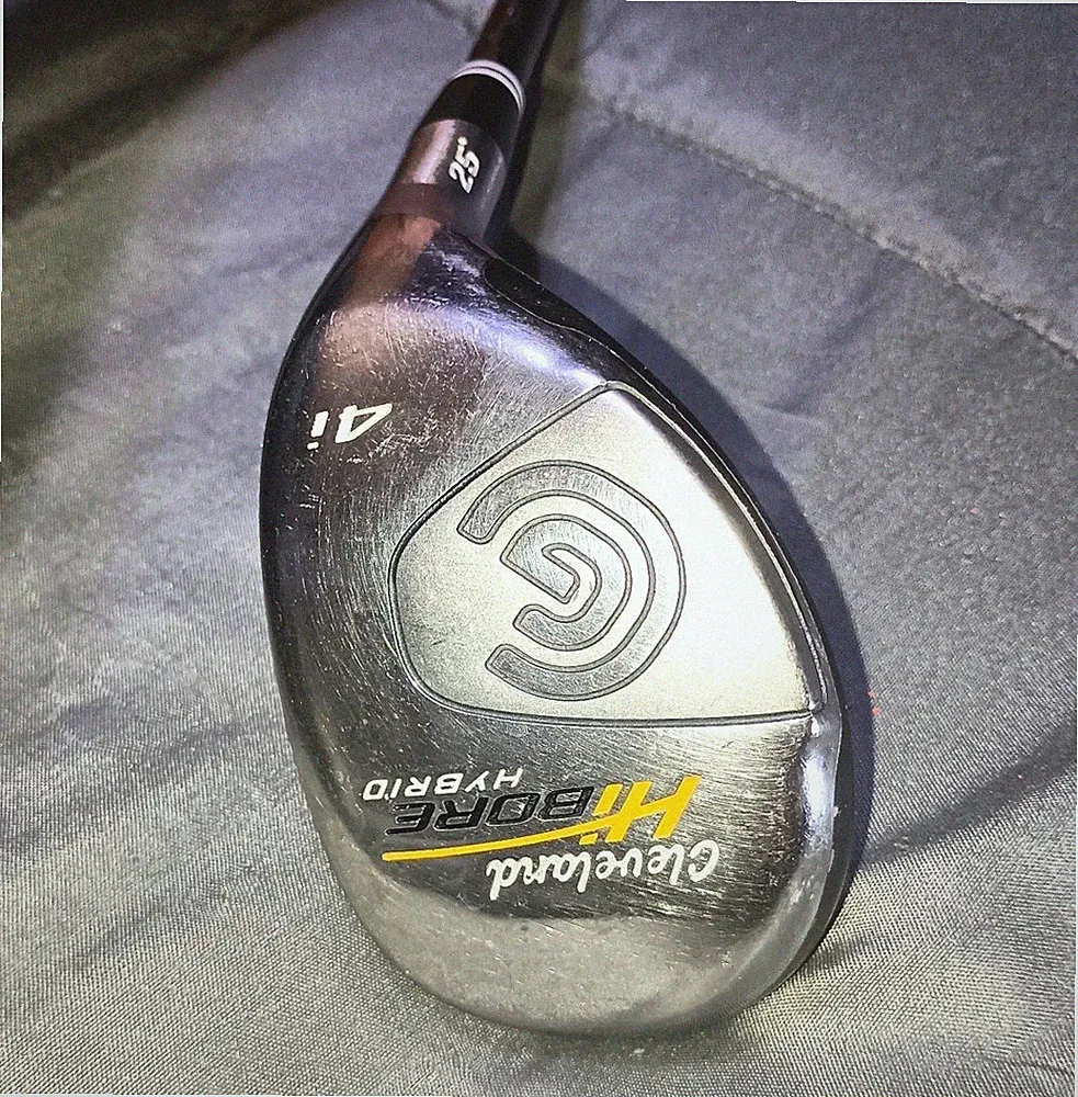 Cleveland Hibore 25° 4H 4-Hybrid Regular Graphite Golf Club Dry Grip Hi-bore R