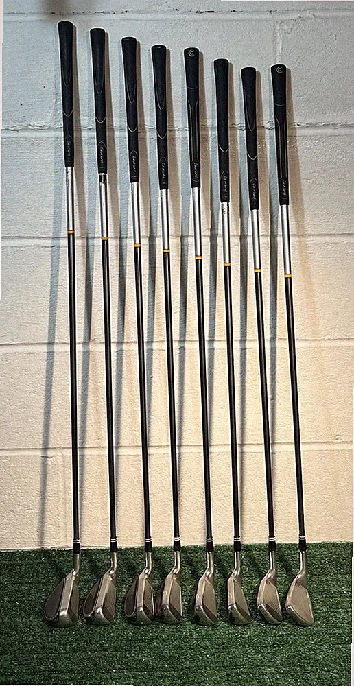 Cleveland Hibore Hybrid Iron Set - 3-PW - Hibore R-Flex 78g Graphite Shafts