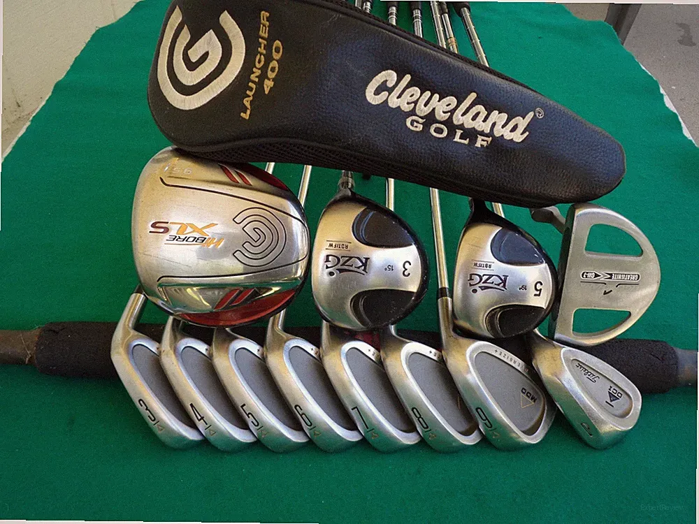 Cleveland KZG MDD Irons Driver Woods Putter Complete Golf Club Set Mens RH