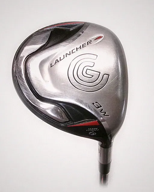 Cleveland Launcher 15* 3 Wood Graphite Fujikura Fit On Gold Regular Flex