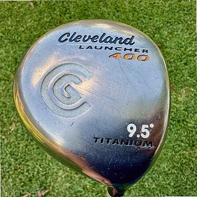 Cleveland Launcher 400 9.5° Titanium Driver Fujikura Gold X Flex Right Hand