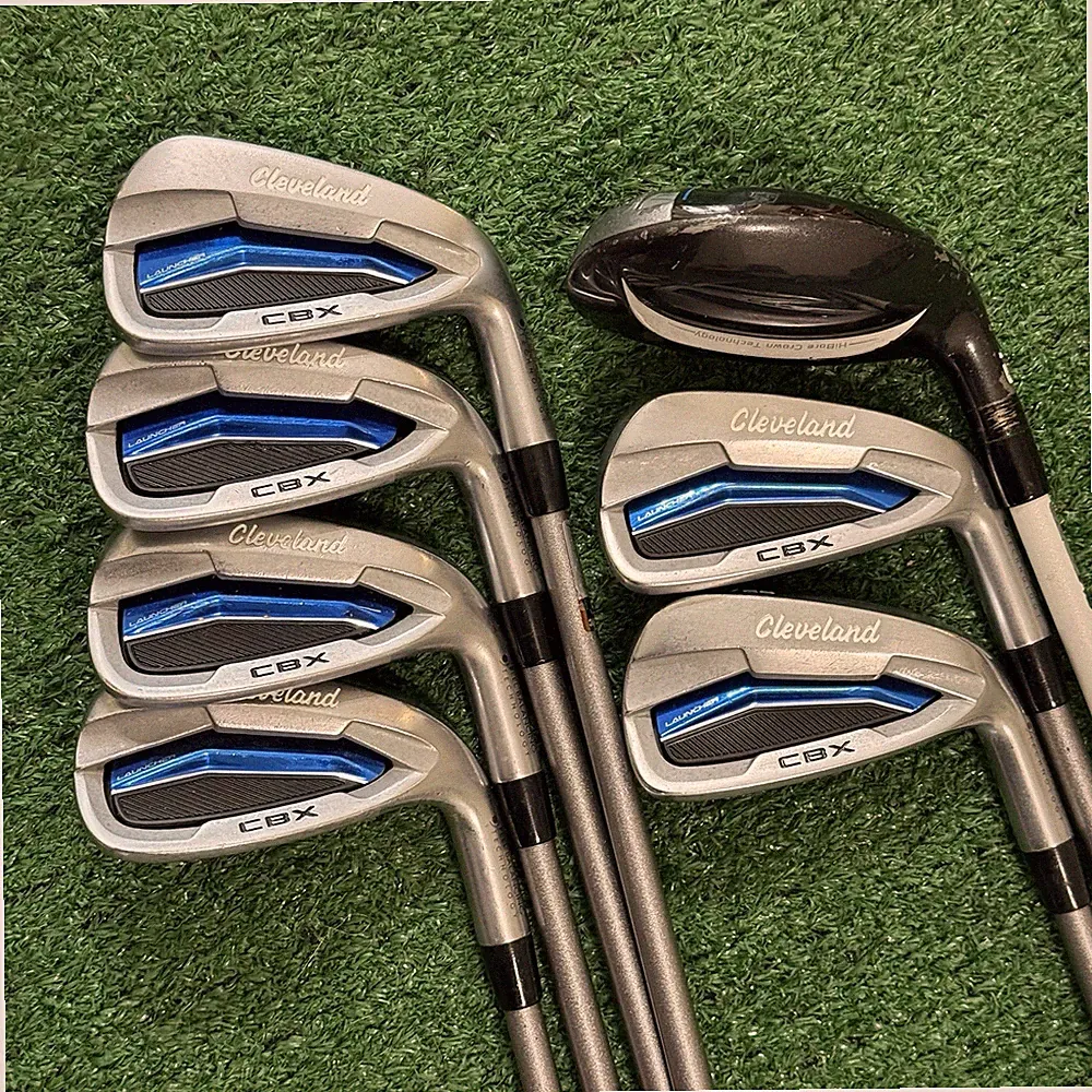 Cleveland Launcher CBX Iron Set 5-PW+3H Launcher HB, Ladies Flex Graphite, RH