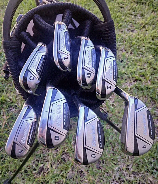 Cleveland Launcher HB Hybrid Iron Set 4-DW Ladies Flex Graphite RH Standard