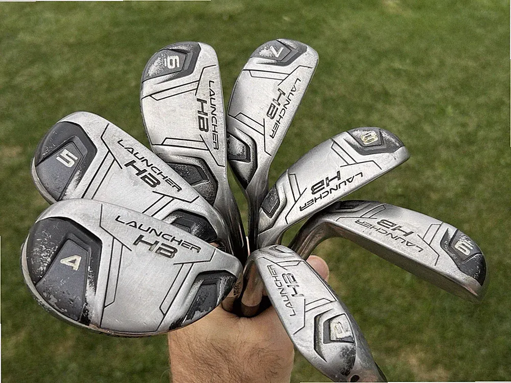 CLEVELAND Launcher HB TURBO (4-PW) IRON SET Miyazaki Graphite Reg Flex RH